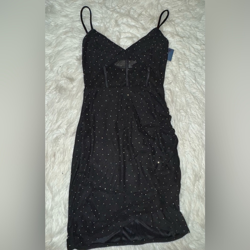 Elegant Black Mini Dress